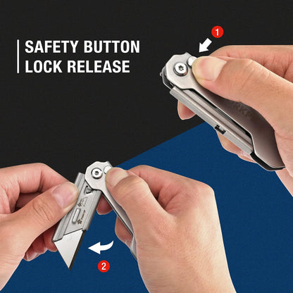 3-Pack Camo Folding Utility Knife Set