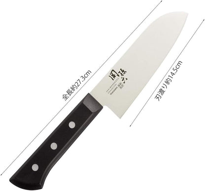 AB5523 Chinese Knife, 6.9 inches (175 mm), Made in Japan, Easy to Clean