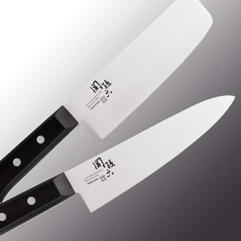AB5523 Chinese Knife, 6.9 inches (175 mm), Made in Japan, Easy to Clean