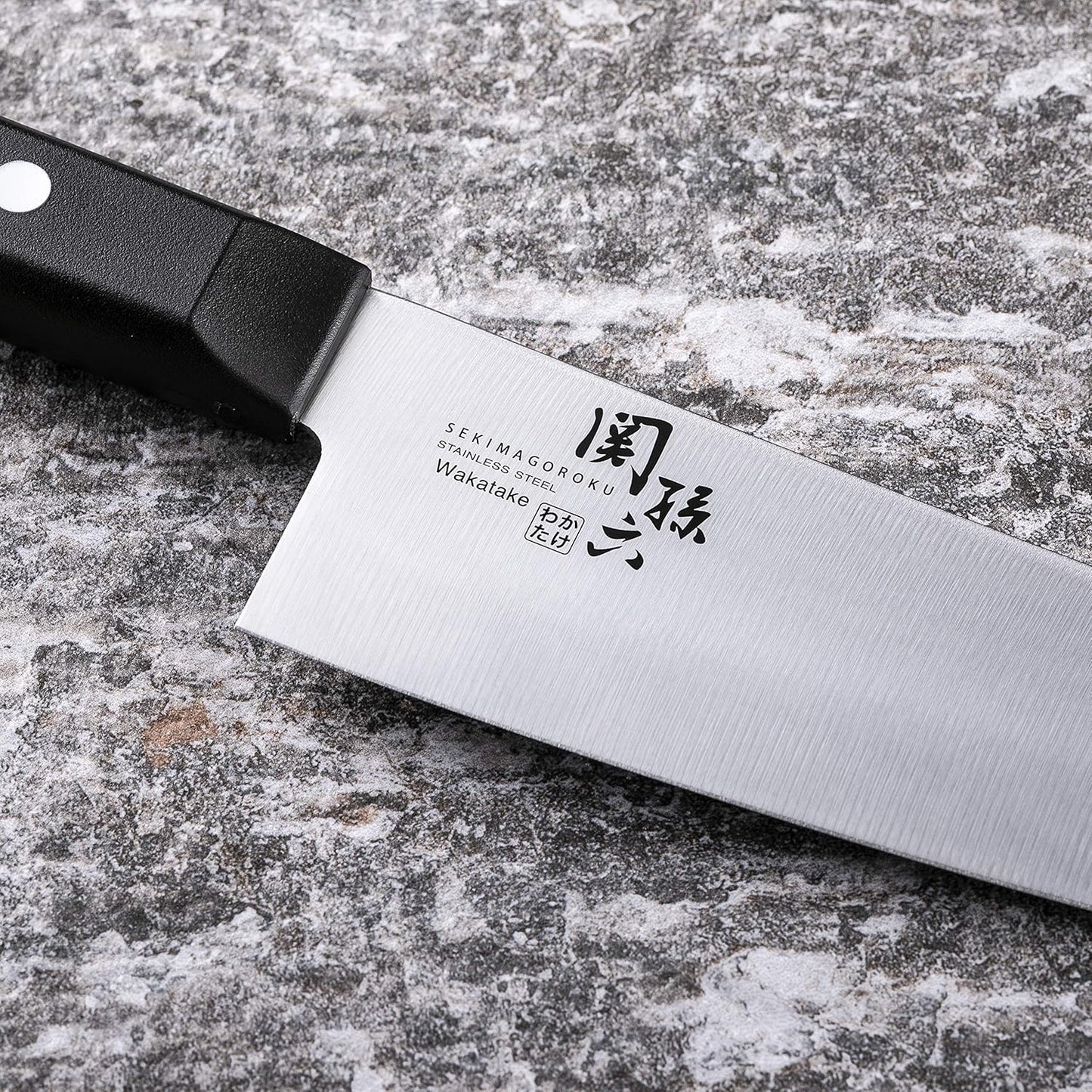 AB5523 Chinese Knife, 6.9 inches (175 mm), Made in Japan, Easy to Clean