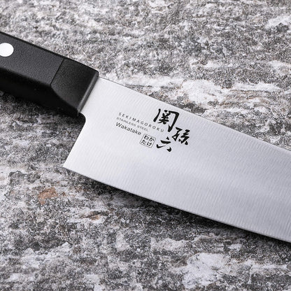 AB5523 Chinese Knife, 6.9 inches (175 mm), Made in Japan, Easy to Clean