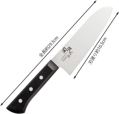 AB5523 Chinese Knife, 6.9 inches (175 mm), Made in Japan, Easy to Clean