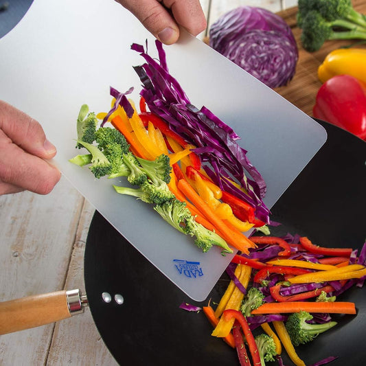 Flexible Cutting Board (CB2) | 10" x 14", Durable Plastic