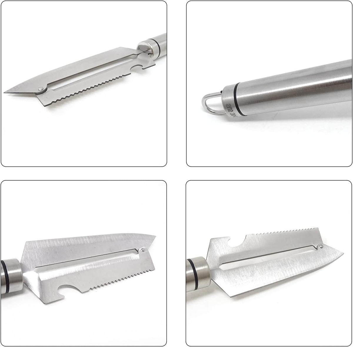 1PCS Multifunctional Stainless Steel Knife for Home Kitchen (9.45")