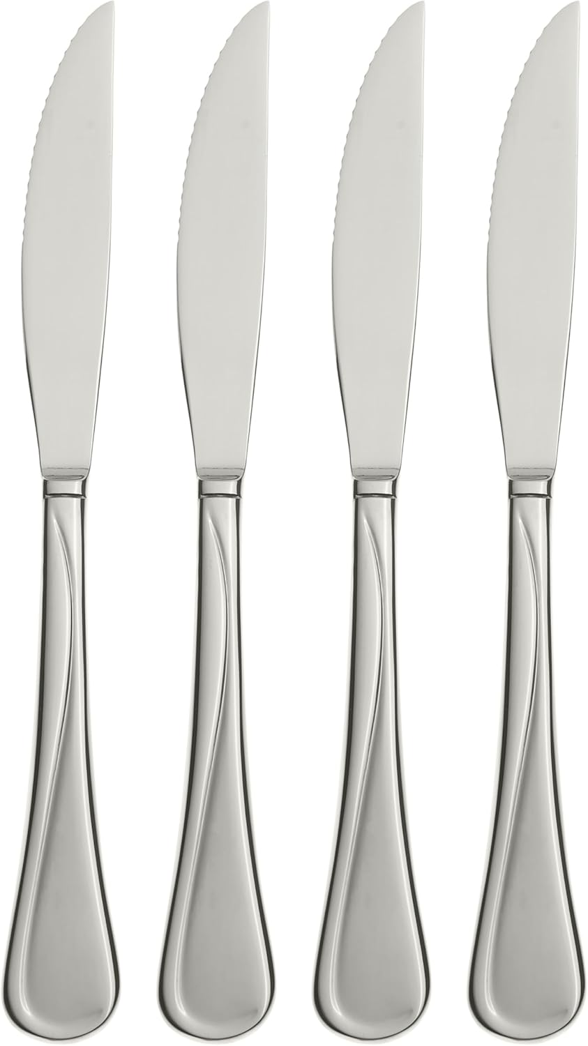 Flight Steak Knives, Set of 4, Silver