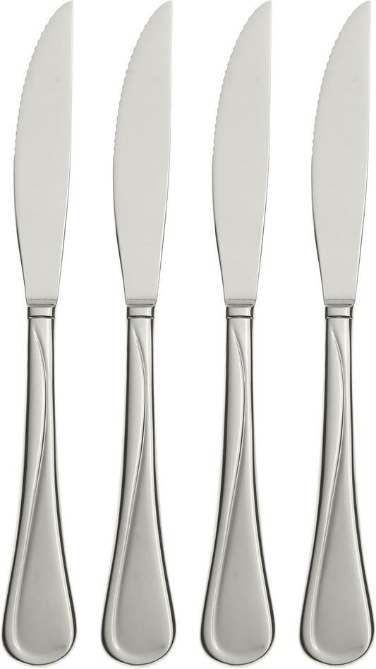 Flight Steak Knives, Set of 4, Silver