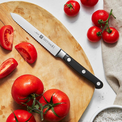 Professional S 7-Pc Knife Set, Friodur Ice-Hardened Blades | Ultra-Sharp Knives Made in Company-Owned German Factory with Special Formula Steel. Dishwasher Safe, Comfortable Grip