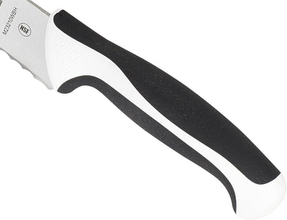 M23210WBH Millennia 10-Inch Wide Wavy Edge Bread Knife, White - Colors B