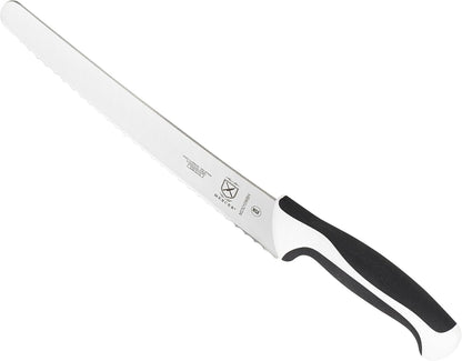 M23210WBH Millennia 10-Inch Wide Wavy Edge Bread Knife, White - Colors B