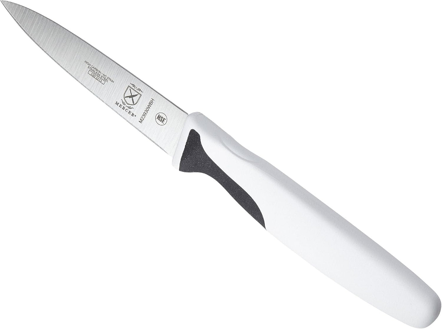 M23210WBH Millennia 10-Inch Wide Wavy Edge Bread Knife, White - Colors B