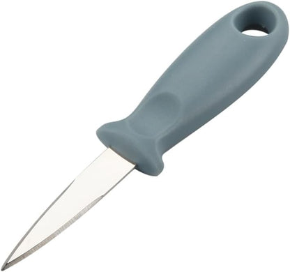 Oyster Shucking Knife, Stainless Steel Oyster Shucker with Plastic Handle, Non-slip Clam Opener, Seafood Opening Tools for Shellfish