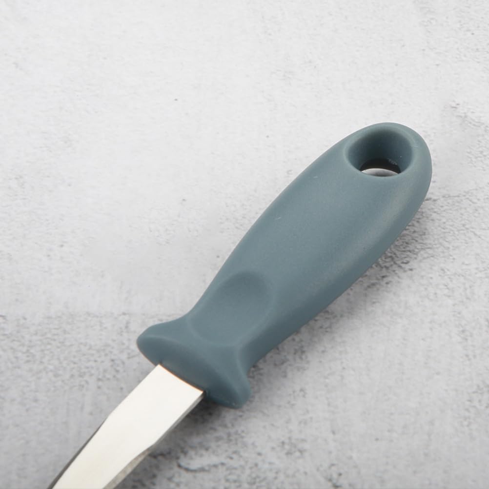 Oyster Shucking Knife, Stainless Steel Oyster Shucker with Plastic Handle, Non-slip Clam Opener, Seafood Opening Tools for Shellfish