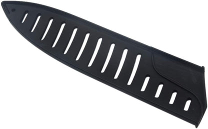 Black Plastic Kitchen Knife Blade Protector Cover for 8 Inches Knife, 8 Inch Knife sheath, 8 Inch Knife Cover Practical Black Protector For Knife Blade Kitchen Utensil
