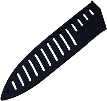 Black Plastic Kitchen Knife Blade Protector Cover for 8 Inches Knife, 8 Inch Knife sheath, 8 Inch Knife Cover Practical Black Protector For Knife Blade Kitchen Utensil