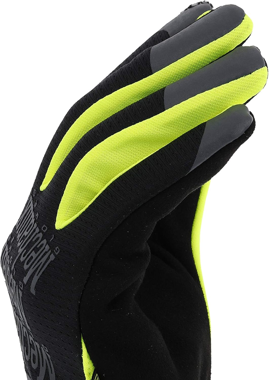 FastFit E5 Work Gloves XX-Large Black/Fluorescent Yellow | High-Dexterity E5 Design with Breathable Synthetic Leather, Touchscreen Capable & Machine Washable Convenience