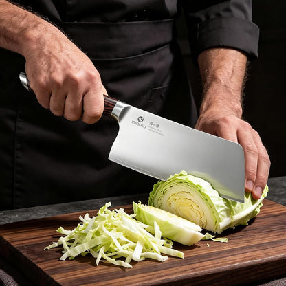 3 Piece Knife Set, Professional Japanese High Carbon Stainless Steel Chef Knife, Ultra Sharp Kitchen Knives Set with Ergonomic Pakkawood Handle, Ideal Gift for Mom