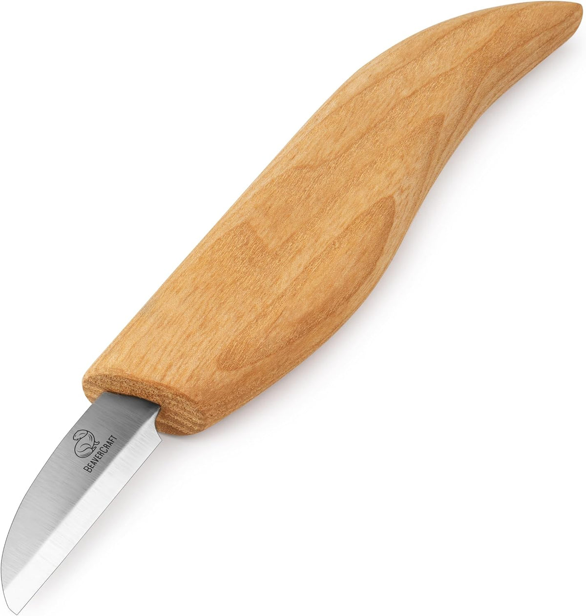 Whittling Knife C2 6.5" - Wood Chip Carving Knife for General Purpose - Detail Whittling Knives Carbon Steel - Wood Carving Tools for Beginners