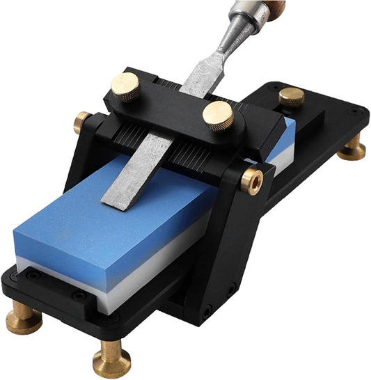 Fixed Angle Whetstone Set Knife Sharpening Stone Kit Knife Polished Stone Grinding Frame Woodworking Tool for Woodworking Carving Chisel Knife