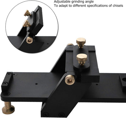 Fixed Angle Whetstone Set Knife Sharpening Stone Kit Knife Polished Stone Grinding Frame Woodworking Tool for Woodworking Carving Chisel Knife