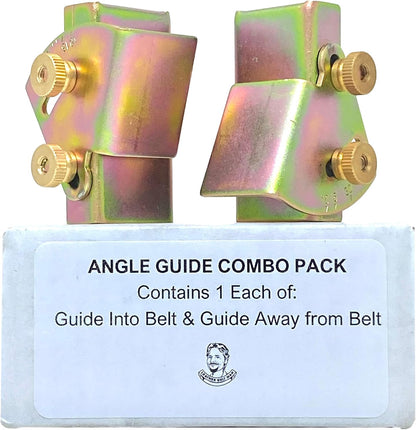 Knife Sharpening Angle Guide for 1 x 30 Sander - Sharpen as belt moves AWAY from blade