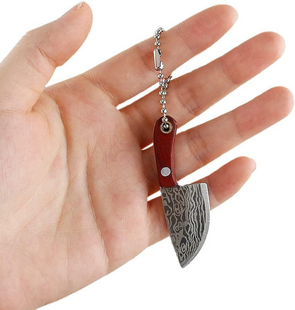 2pcs Stainless Steel Portable Chef Knife Mini Pocket Knife Small Knife Tiny Thumb Multitool Box Cutter Tools