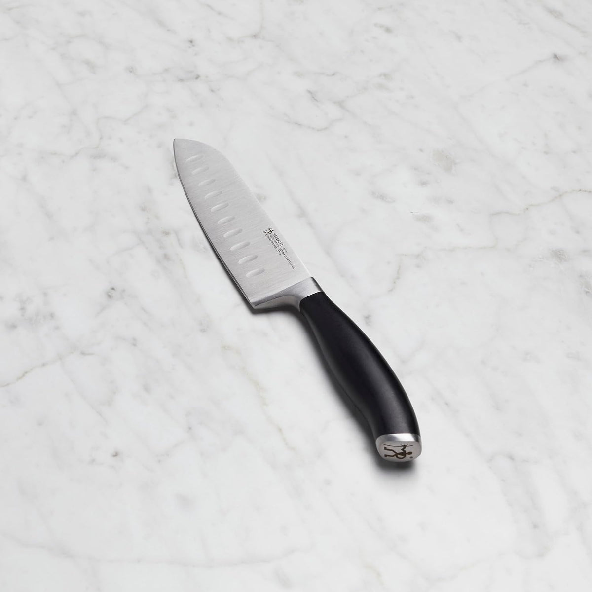 Elan 5-inch Hollow Edge Santoku Knife
