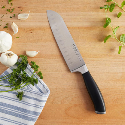 Elan 5-inch Hollow Edge Santoku Knife