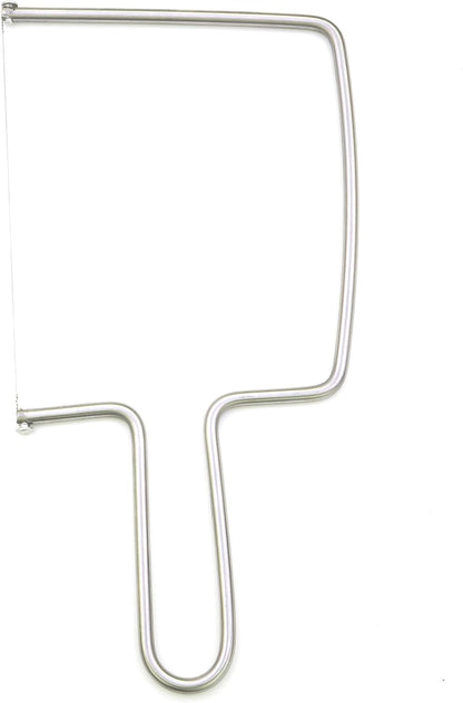 Aeon Design Cheese Slicer/Cutter With Extra 2 Wires-Easy And Fast Cutting Hard Or Semi Hard Block Cheeses-Stainless Steel Kitchen Tool-Long Lasting Wires