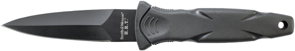 SWHRT3BF 7.5in High Carbon S.S. Full Tang Fixed Blade Knife with 3.5in False Edge Blade and TPR Handle for Outdoor, Tactical, Survival and EDC