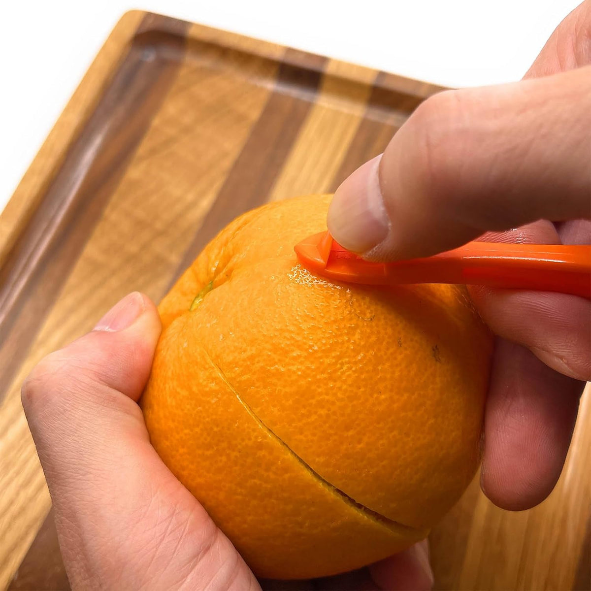 3 Pack Orange Peeler Tool Plastic Citrus Peeler for Lemon Mandarin Fruit