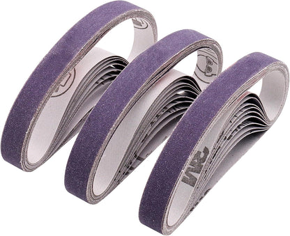 1/2 x 12 Inch Replacement Sharpening Belt for Work Sharp, 30Pcs 240 Medium Grit Knife Sharpener Sanding Belts Kit for Official Work Sharp (WSKTS & WSKTS-KT/Mk.1 & Mk.2) Knife & Tool Sharpener