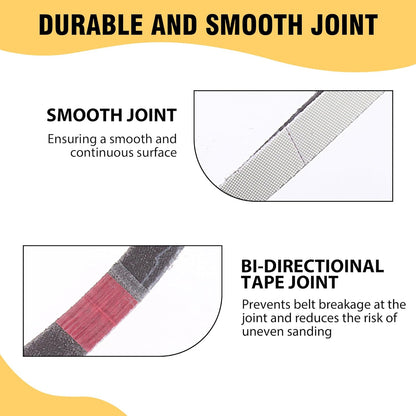 1/2 x 12 Inch Replacement Sharpening Belt for Work Sharp, 30Pcs 240 Medium Grit Knife Sharpener Sanding Belts Kit for Official Work Sharp (WSKTS & WSKTS-KT/Mk.1 & Mk.2) Knife & Tool Sharpener