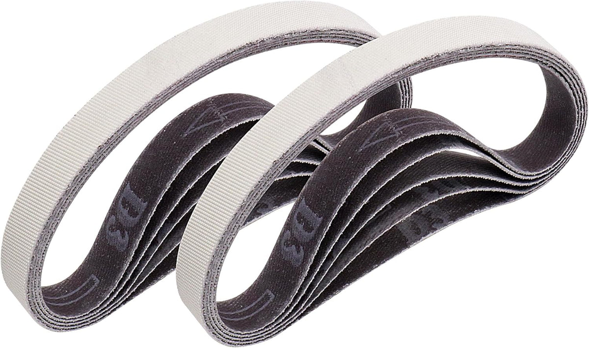 1/2 x 12 Inch Replacement Sharpening Belt for Work Sharp, 30Pcs 240 Medium Grit Knife Sharpener Sanding Belts Kit for Official Work Sharp (WSKTS & WSKTS-KT/Mk.1 & Mk.2) Knife & Tool Sharpener