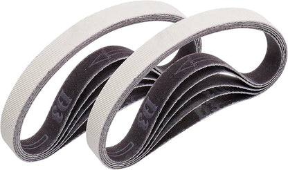 1/2 x 12 Inch Replacement Sharpening Belt for Work Sharp, 30Pcs 240 Medium Grit Knife Sharpener Sanding Belts Kit for Official Work Sharp (WSKTS & WSKTS-KT/Mk.1 & Mk.2) Knife & Tool Sharpener