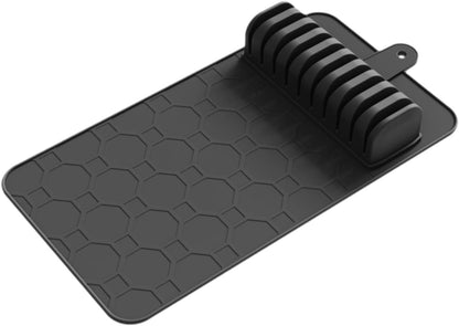 Knife Block, Knife Rack, Space- for Storing Knives in Kitchen Drawers, Black