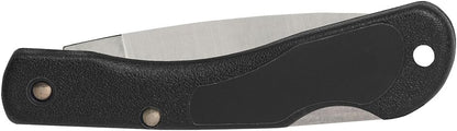Case Cutlery 00253 Lightweight Mini Blackhorn Pocket Knife with Stainless Steel Blade, Black Synthetic