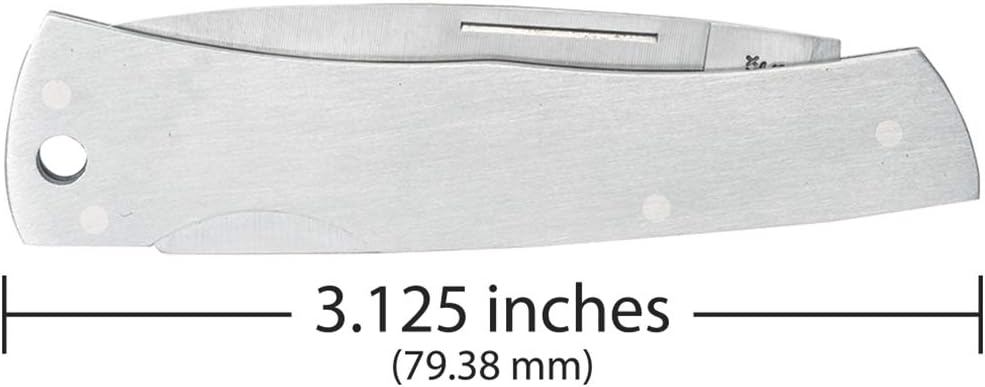 Case Cutlery 00253 Lightweight Mini Blackhorn Pocket Knife with Stainless Steel Blade, Black Synthetic