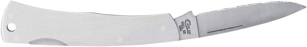 Case Cutlery 00253 Lightweight Mini Blackhorn Pocket Knife with Stainless Steel Blade, Black Synthetic