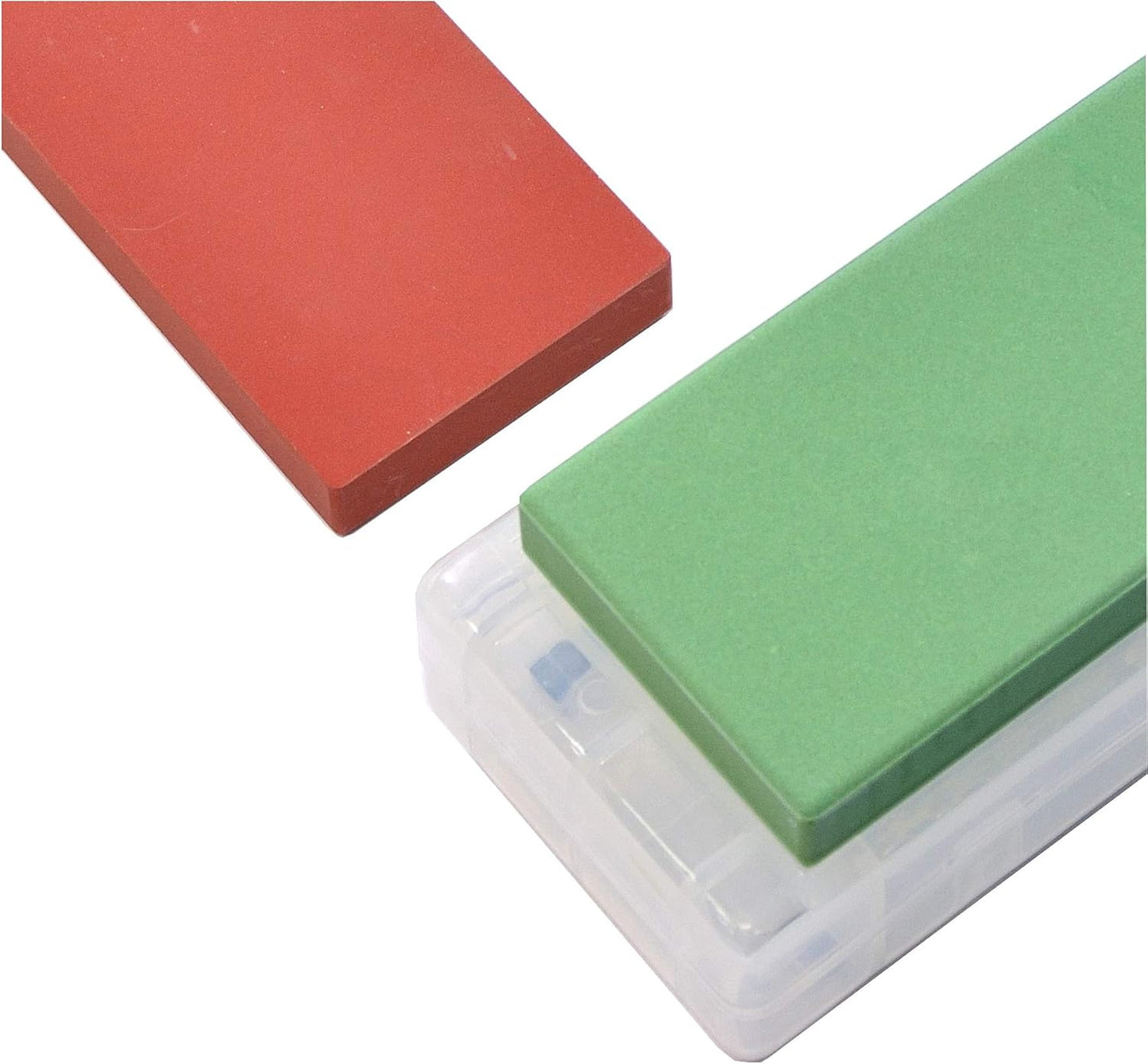 Sharpening Stone 2 Set #220/1000 Grit, Professional Knife Whetstone Stone Set with Non-Slip Base Case