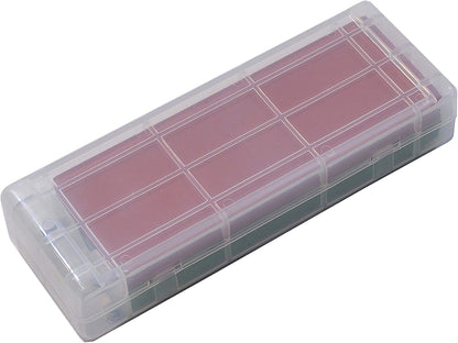 Sharpening Stone 2 Set #220/1000 Grit, Professional Knife Whetstone Stone Set with Non-Slip Base Case