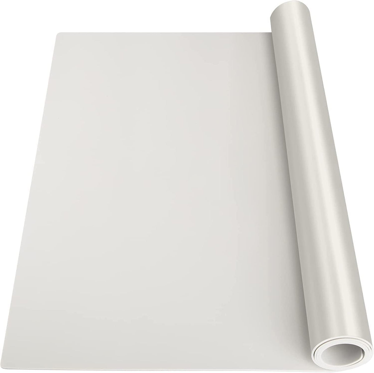 Silicone Mats for Kitchen Counter Thicker Extra Large Heat Resistant Mats Countertop Protector Liners for Bottom of Oven Air Fryer Coffee Maker, 24" x 16" x 2 mm, Translucent