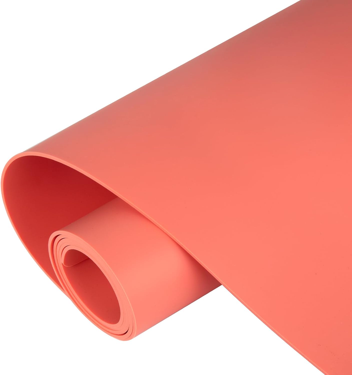 Silicone Mats for Kitchen Counter Thicker Extra Large Heat Resistant Mats Countertop Protector Liners for Bottom of Oven Air Fryer Coffee Maker, 24" x 16" x 2 mm, Translucent