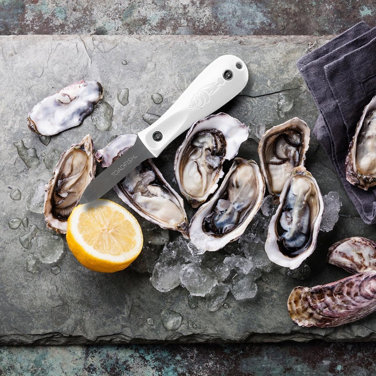 Oyster Shucking Knife, Professional Stainless Steel Shucker Tool