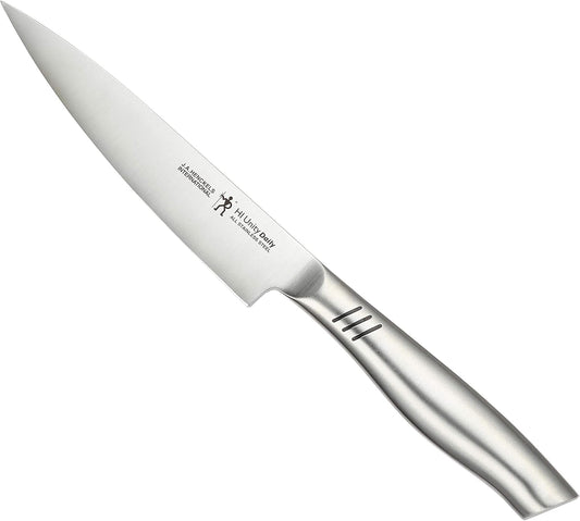 Henckels 19360-131 Unity Daily Petty Knife, 5.1 inches (130 mm), Fruit, Small Knife, All Stainless Steel, Dishwasher Safe