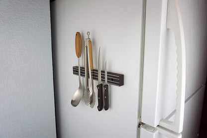 Magnetic Bar Tool Organizer - Easy to Install Magnet Storage Holder for House, Garage, Shed, or Job Site - 30 lb Pull - 12" Wide