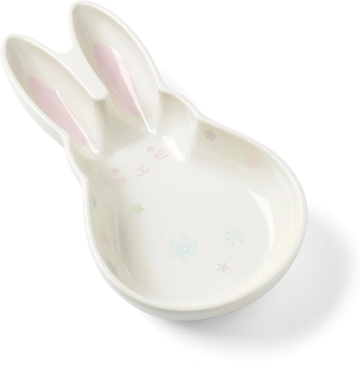 898200 Bunny Hop 4-Piece Cheese Spreader Set, MultiColor