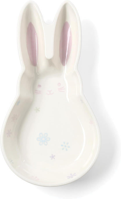 898200 Bunny Hop 4-Piece Cheese Spreader Set, MultiColor