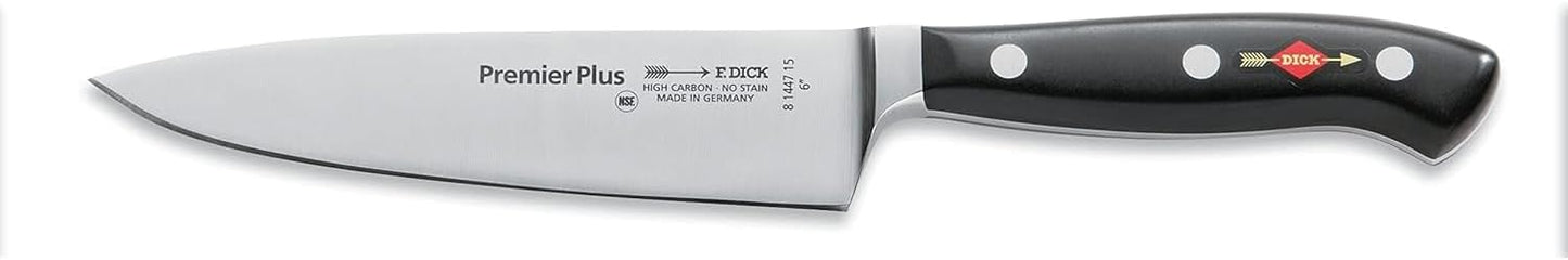 – Premier Plus Peeling Knife - Paring knife with 2.8" blade & 56 HRC - Ideal for cutting fruit & vegetables - Ultra sharp - Stainless steel - Ergonomic handle - High carbon - Made in Germany