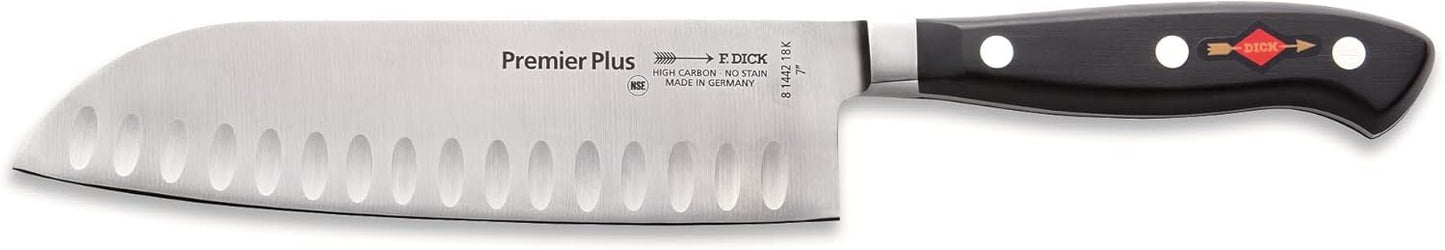 – Premier Plus Peeling Knife - Paring knife with 2.8" blade & 56 HRC - Ideal for cutting fruit & vegetables - Ultra sharp - Stainless steel - Ergonomic handle - High carbon - Made in Germany