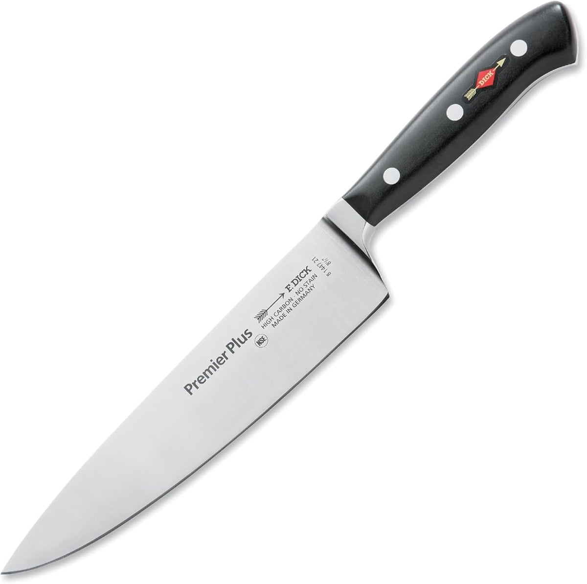 – Premier Plus Peeling Knife - Paring knife with 2.8" blade & 56 HRC - Ideal for cutting fruit & vegetables - Ultra sharp - Stainless steel - Ergonomic handle - High carbon - Made in Germany
